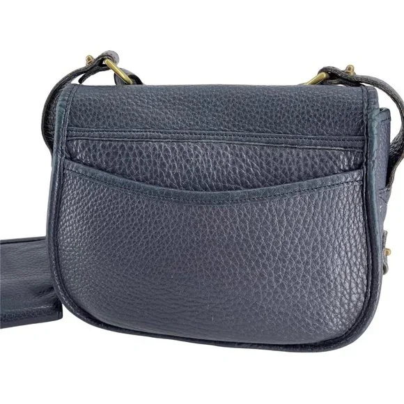 Dooney & Bourke Vintage Saddle Crossbody Blue Green Purse + Kisslock Wallet - Picture 5 of 15